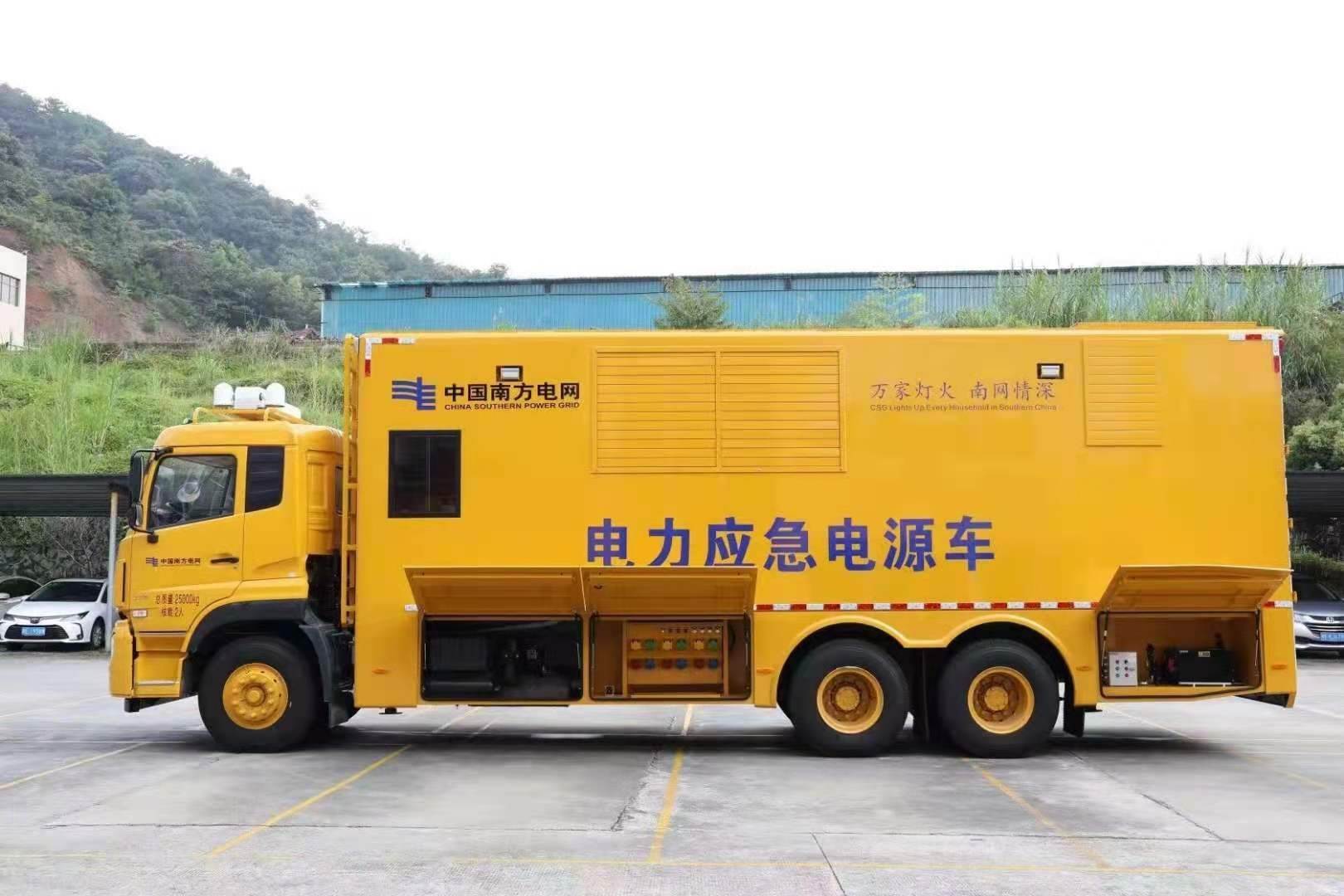 桂阳安康大型柴油发电机发电车UPS电源出租租赁
